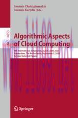 [PDF]Algorithmic Aspects of Cloud Computing: 8th International Symposium, ALGOCLOUD 2023, Amste...