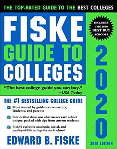 (PDF)Fiske Guide to Colleges 2020 36th Edition by Edward Fiske
