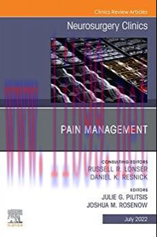 [AME]Pain Management, An Issue of Neurosurgery Clinics of North America (The Clinics: Internal ...