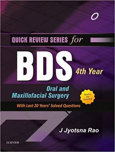 QRS for BDS 4th Year Oral and Maxillofacial Surgery