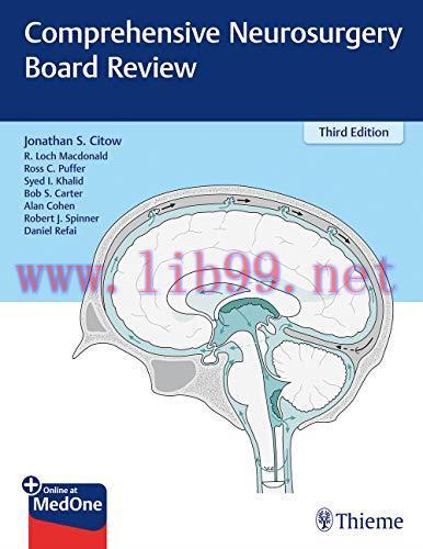 [AME]Comprehensive Neurosurgery Board Review, 3rd Edition (Original PDF)