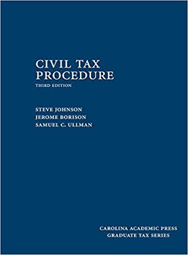 Civil Tax Procedure, 3rd Edition [Steve Johnson] PDF+mobi