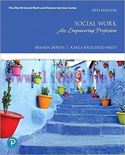 [PDF]Social Work: An Empowering Profession 9th Edition [Brenda L. DuBois]