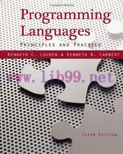 [FOX-Ebook]Programming Languages: Principles and Practices, 3rd edition