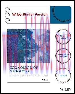 Economics of Strategy, 7th Edition 7th Edition,