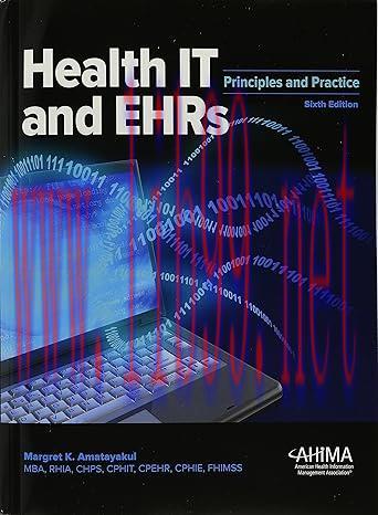[PDF]Health IT and EHRs 6e