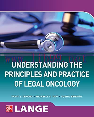 [AME]Understanding The Principles and Practice of Legal Oncology (Original PDF)