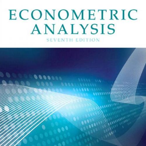 Econometric Analysis 7th Edition by Greene