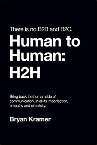 (PDF)There is No B2B or B2C It&rsquo;s Human to Human #H2H