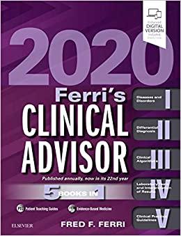 (PDF)Ferri&rsquo;s Clinical Advisor 2020 5 Books in 1 (Ferri&rsquo;s Medical Solutions)