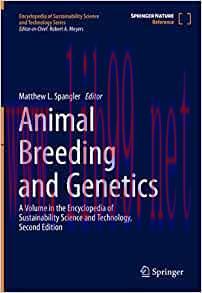 [AME]Animal Breeding and Genetics (Encyclopedia of Sustainability Science and Technology Series...