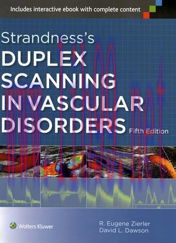 [AME]Strandness's Duplex Scanning in Vascular Disorders, 5th Edition (EPUB)