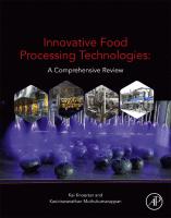 Volume 1-Innovative Food Processing Technologies A Comprehensive Review Reference Work &bull; 2021