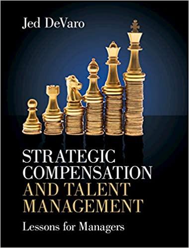 Strategic Compensation and Talent Management