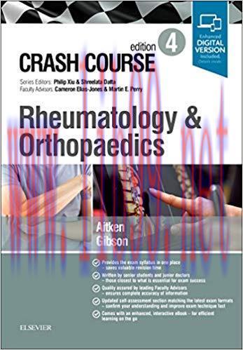 [AME]Crash Course Rheumatology and Orthopaedics, 4e (ORIGINAL PDF from_ Publisher)
