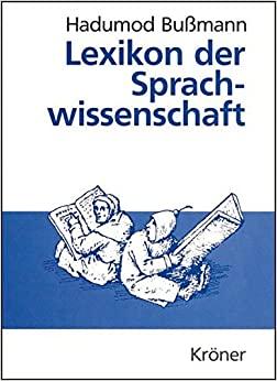 (PDF)Lexikon der Sprachwissenchaft (German Edition)