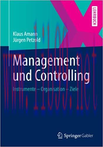 (PDF)Management und Controlling: Instrumente &ndash; Organisation &ndash; Ziele (German Edition) 2014 Editi...