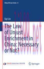 [PDF]The Law of Unjust Enrichment in China: Necessary or Not?