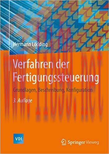(PDF)Verfahren der Fertigungssteuerung: Grundlagen, Beschreibung, Konfiguration (VDI-Buch) (Ger...