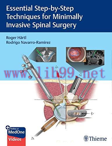[AME]Essential Step-by-Step Techniques for Minimally Invasive Spinal Surgery (Original PDF+Vide...