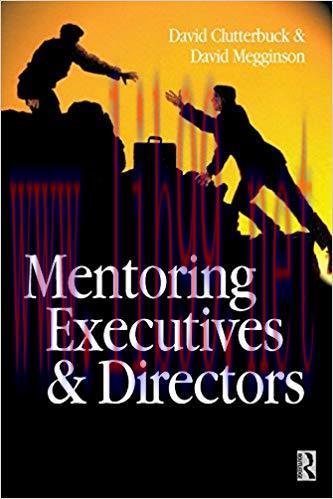 (PDF)Mentoring Executives and Directors 1st Edition