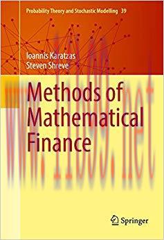 (PDF)Methods of Mathematical Finance (Probability Theory and Stochastic Modelling Book 39)