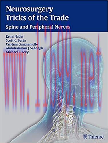 [PDF]Neurosurgery Tricks of the Trade - Spine and Peripheral Nerves