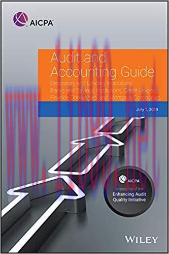 (PDF)Audit and Accounting Guide Depository and Lending Institutions: Banks and Savings Institut...