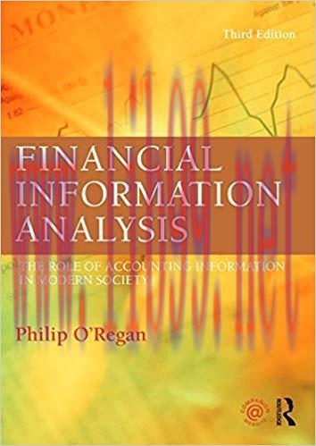 (PDF)Financial Information Analysis: The role of accounting information in modern society 3rd E...
