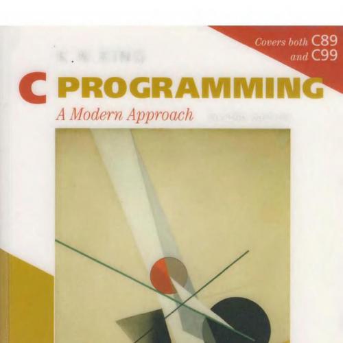 C Programming A Modern Approach, 2nd Edition