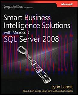 (PDF)Smart Business Intelligence Solutions with Microsoft SQL Server 2008 (Developer Reference)...