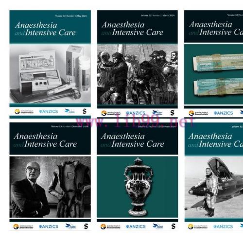[AME]Anaesthesia & Intensive Care 2024 Full Archives (True PDF)