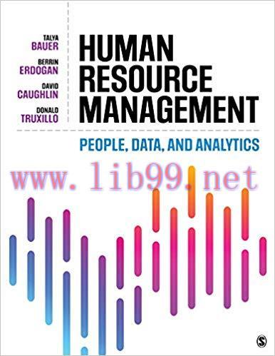 Human Resource Management: People, Data, and Analytics 1st Edition,