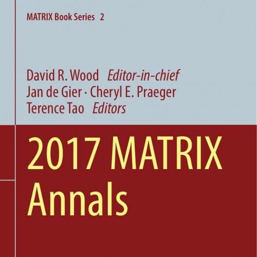 2017 MATRIX Annals 1th by Jan de Gier - Wei Zhi