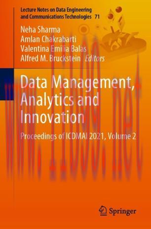 Data Management, Analytics and Innovation