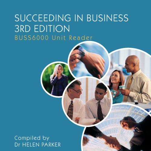 Succeeding in Business BUSS6000 (Custom 3rd Australia Edition)