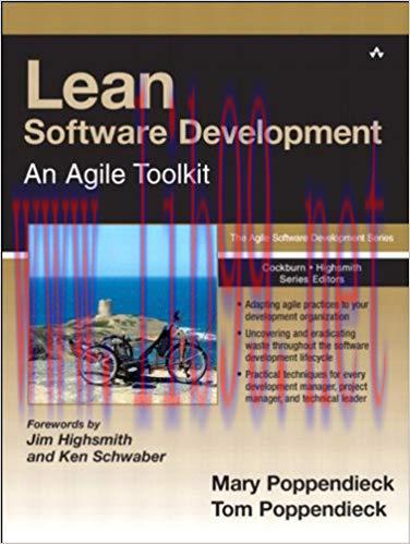 Lean Software Development: An Agile Toolkit (Agile Software Development Series) 1st Edition,