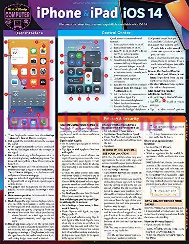 [FOX-Ebook]iPhone & iPad IOS 14: A Quickstudy Laminated Reference Guide