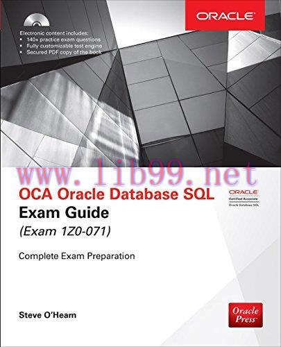 [FOX-Ebook]OCA Oracle Database SQL Exam Guide (Exam 1Z0-071)