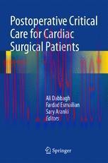 [PDF]Postoperative Critical Care for Cardiac Surgical Patients
