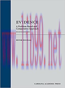 (PDF)Evidence: A Problem-Based and Comparative Approach, Fourth Edition
