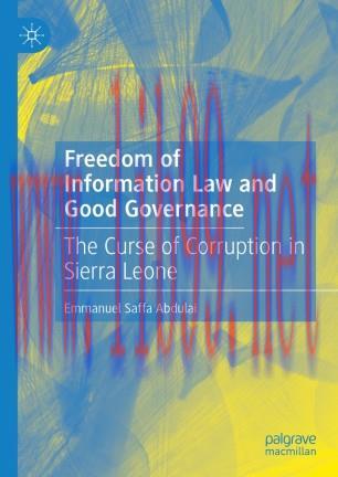 Freedom of Information Law and Good Governance