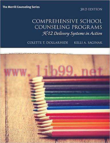 (PDF)Comprehensive School Counseling Programs: K-12 Delivery Systems in Action (Merrill Counsel...