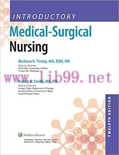 [AME]Introductory Medical-Surgical Nursing, 12th Edition (EPUB)