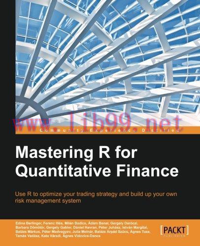 [FOX-Ebook]Mastering R for Quantitative Finance