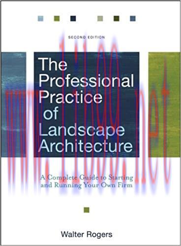 (PDF)The Professional Practice of Landscape Architecture: A Complete Guide to Starting and Runn...