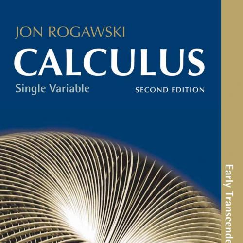 Calculus Single Variable Early Transcendentals, 2nd Edition