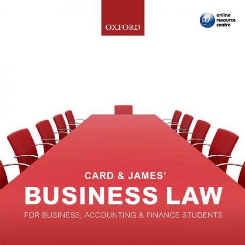 Card & James' Business Law for Business, Accounting, & Finance Students 2nd Edition