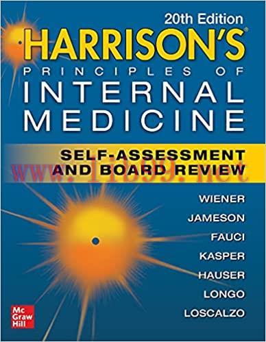 [AME]Harrison&rsquo;s Principles of Internal Medicine Self-Assessment and Board Review, 20th Edition ...