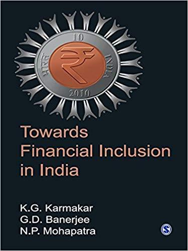 (PDF)Towards Financial Inclusion in India 1st Edition